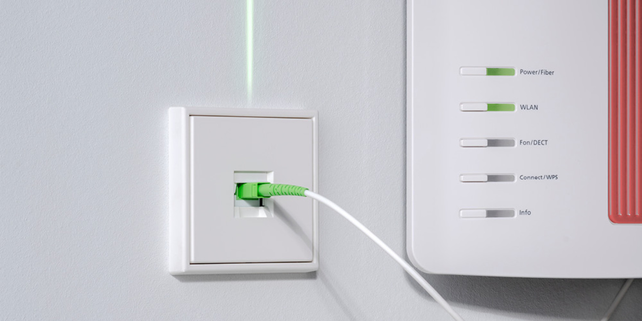 Die neuen Glasfaser-Anschlussdosen bei Elektro Reinhard GmbH in Mannheim